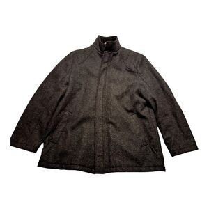 Men's Luxury Wool Charcoal Bomber Jacket Cardinal Of Canada